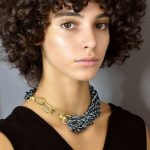 The Black Event -20% Κολιέ με μαύρη αλυσίδα και επίχρυσους κρίκους Eleven K Jewelry