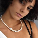 Κολιέ Κολιέ με δίσκο και τετράγωνη αλυσίδα Eleven K Jewelry