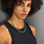 Eleven K Favorites Short necklace with a thick chain and gold clasp Eleven K Jewelry