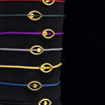 Bracelets Bracelet with Gold-Plated Eye Bar Eleven K Jewelry