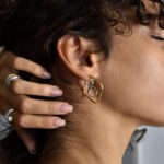 Necklaces Necklace with Hanging Disk and Star Eleven K Jewelry