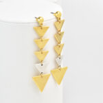 Necklaces Short necklace in two-tone with double nautical key Eleven K Jewelry