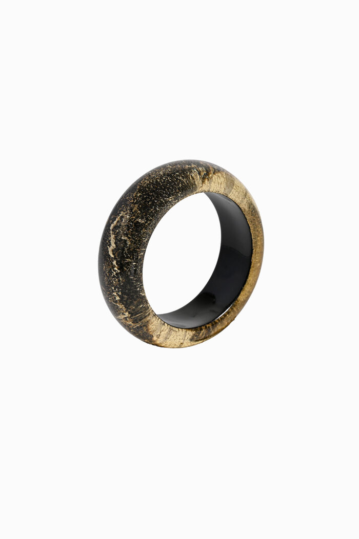 Eleven K Limited Edition -The Resin Collection LUNAR -Βραχιόλι statement με κρακελέ όψη Eleven K Jewelry