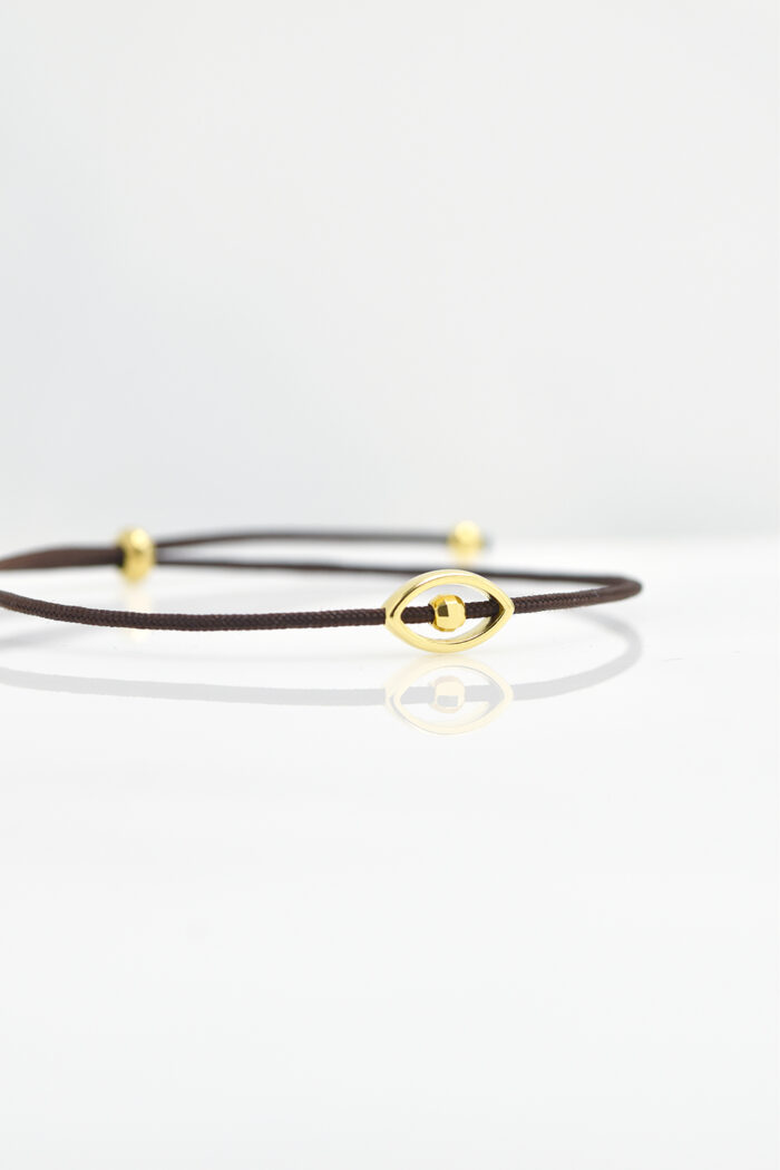 Βραχιόλια Βραχιόλι με επίχρυσο μάτι Eleven K Jewelry