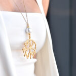 The Summer Edit Collection DOREA – Γυναικεία επίχρυσα καλοκαιρινά statement σκουλαρίκια κοράλλι Eleven K Jewelry