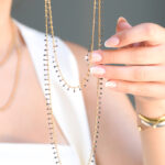 Eleven K -The Summer Edit Collection DOREA – Women’s gold-plated summer statement coral earrings Eleven K Jewelry