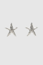 Earrings SELIA – Large Gold-Plated Starfish Earrings Eleven K Jewelry