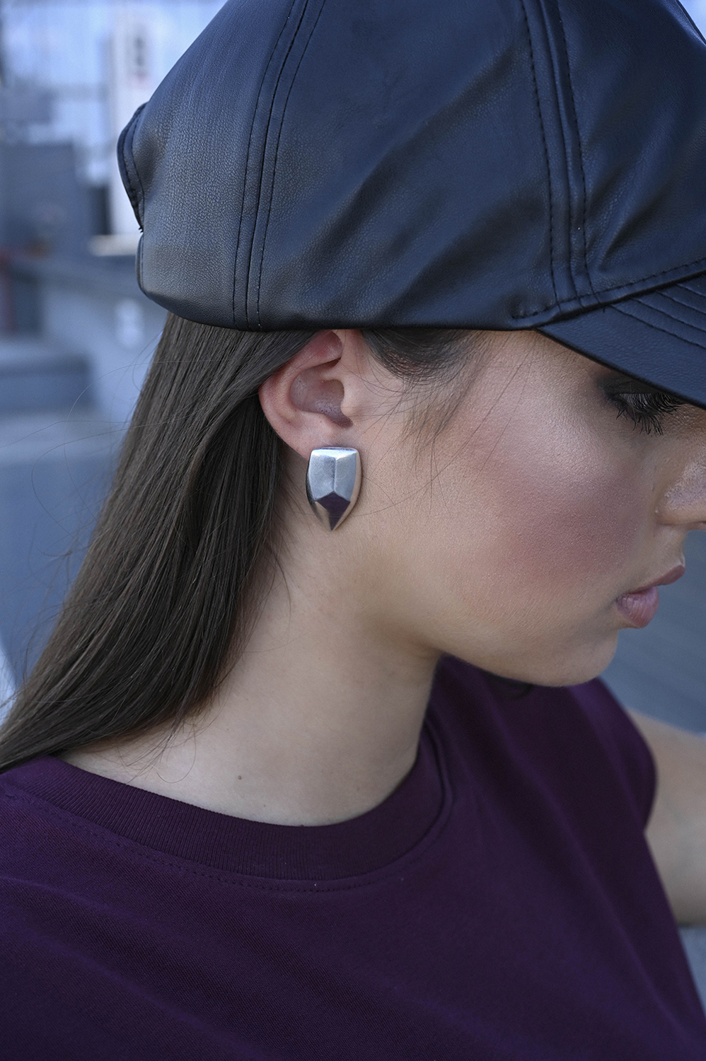 VAULT – Σκουλαρίκια γεωμετρικά ασημί καρφωτά elevenkjewelry.com URBAN CODE URBAN CODE VAULT – Σκουλαρίκια γεωμετρικά ασημί καρφωτά Eleven K Jewelry