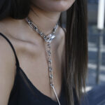 Earrings RAGE – Asymmetric Silver Earrings with Spike Detail Eleven K Jewelry