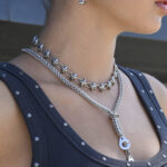 Necklaces CORE – Silver Necklace with Heart and Spike Details Eleven K Jewelry