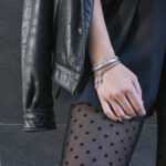 Bracelets REBEL – Silver Bracelet with Twisted Metal Weave in Rock Chic Style Eleven K Jewelry