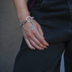 Bracelets SIRA – Silver Cuff Bracelet in Smooth or Hammered Finish Eleven K Jewelry