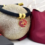 Βραχιόλια Γούρι 2026 χειροποίητο βραχιόλι με επίχρυσο ρόδι Eleven K Jewelry