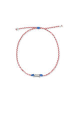 Βραχιόλια Bραχιόλι Μάρτης με ασημί στοιχείο συρματόπλεγμα Eleven K Jewelry