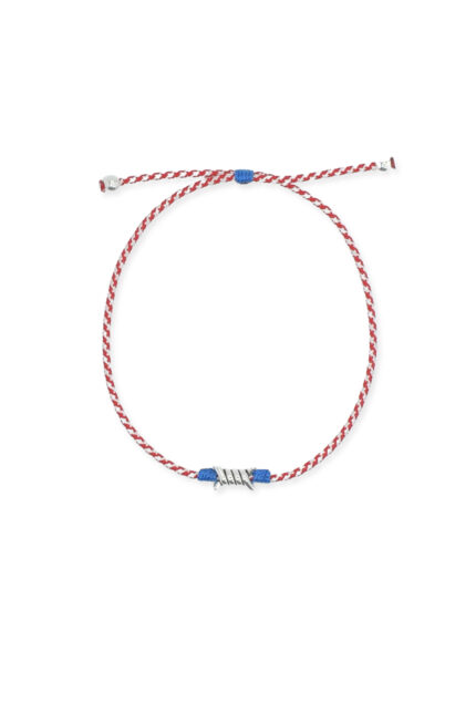 Bracelets March bracelet with silver barbed wire element Eleven K Jewelry