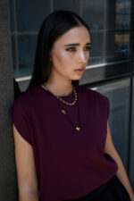 LEVEL K GRACE – Γυναικείο minimal κολιέ καρδιά σε χρυσό ή ασημί με αλυσίδα από ανοξείδωτο ατσάλι Eleven K Jewelry