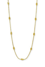 Eleven K Favorites Μακρύ κολιέ φίδι με σφαίρες από ατσάλι για layering Eleven K Jewelry