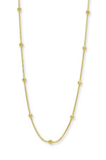 Eleven K Favorites Μακρύ κολιέ φίδι με σφαίρες από ατσάλι για layering Eleven K Jewelry