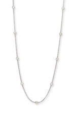 Eleven K Favorites Μακρύ κολιέ φίδι με σφαίρες από ατσάλι για layering Eleven K Jewelry
