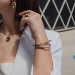 DUAL: The Capsule HEXA – Βραχιόλι χειροπέδα πολυγωνικό Eleven K Jewelry