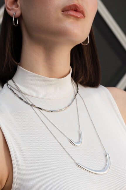 DUAL: The Capsule TWIST – Κοντό κολιέ με στριφτή αλυσίδα Eleven K Jewelry