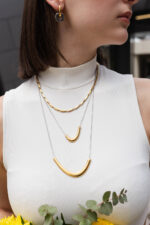 DUAL: The Capsule TWIST – Κοντό κολιέ με στριφτή αλυσίδα Eleven K Jewelry