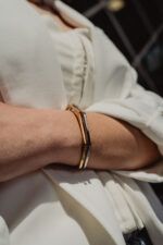 DUAL: The Capsule HEXA – Βραχιόλι χειροπέδα πολυγωνικό Eleven K Jewelry