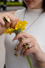 DUAL: The Capsule SYNC – Δαχτυλίδι ανοιχτό σε χρυσό ή ασημί τόνο Eleven K Jewelry