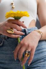 DUAL: The Capsule SYNC – Δαχτυλίδι ανοιχτό σε χρυσό ή ασημί τόνο Eleven K Jewelry