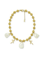 Eleven K -The Summer Edit Collection NEREA – Statement necklace with natural shells & gold-plated details Eleven K Jewelry