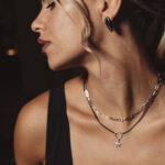 HOURS: An Eleven K story DAZE Silver & Black – Διπλό κολιέ αλυσίδα με αστέρι Eleven K Jewelry
