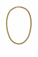 HOURS: An Eleven K story BRAID – Χρυσό κολιέ με πυκνοπλεγμένη αλυσίδα Eleven K Jewelry