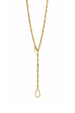 HOURS: An Eleven K story VICE – Μακρύ lariat κολιέ με ρυθμιζόμενο κούμπωμα Eleven K Jewelry