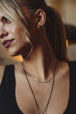 HOURS: An Eleven K story COIL – Κολιέ με λεπτή αλυσίδα φίδι Eleven K Jewelry